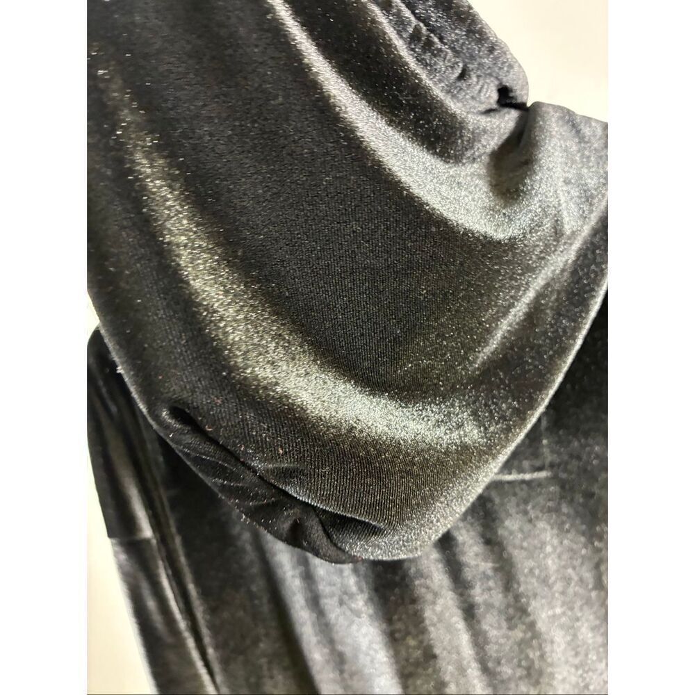 Aviator Nation Classic Velvet Relaxed Pullover Hoodie in Black Size L - Picture 7 of 11